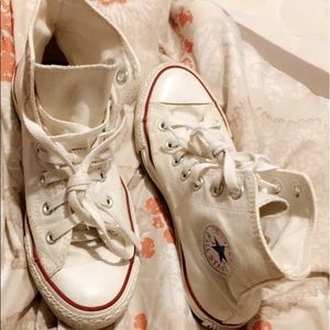 Hightop all star converse mens 5 womans 7